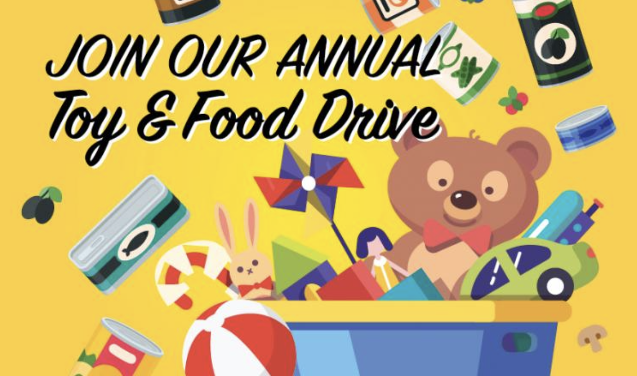 Toy food drive