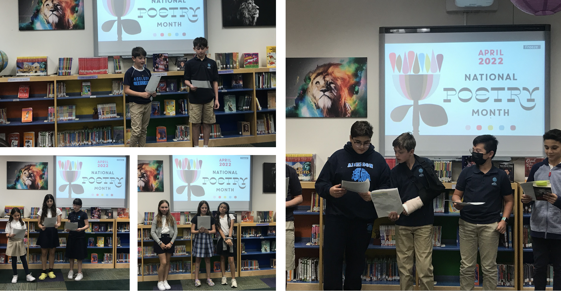 National Poetry Month 5th grade